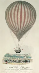 Ascent of the Great Nassau Balloon, Montpellier Gardens, 3 juli 1837