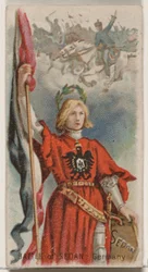 Battle of Sedan, Tyskland, från Holidays-serien N80 för cigaretter av märket Duke, 1890., 1890.