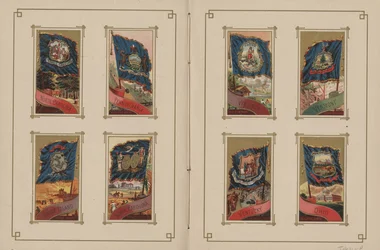 Alla nationers och Amerikas förenta staters flaggor - Sidorna 29 och 30, 1887
