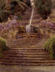 Kaskaden, Villa Cicogna