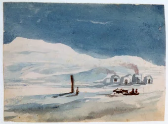 Igloos och eskimåer, 1820-1876