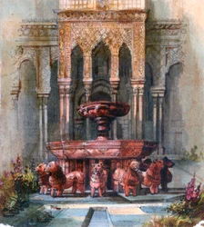 Morisk fontän, 1820-1876