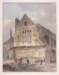 Leadenhall Chapel, London, c1810