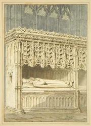 Monument till Sir Thomas Mede i St Mary Redcliffe