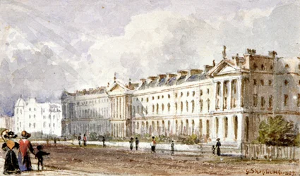 Utsikt över Hannover Terrace i Regent