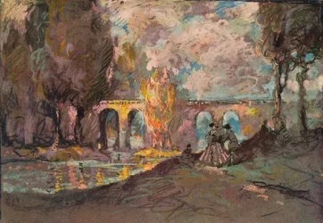 A Landscape Time Sketch, c1916