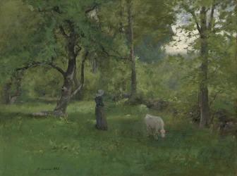 Grönt landskap, 1886