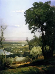Utsikt över Perugia, Italien