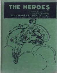 Design på framsidan, från The Heroes publicerad av George Allen och Unwin 1929