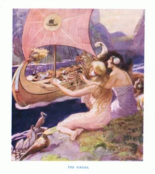 The Sirens, från The Heroes publicerad av George Allen och Unwin 1929