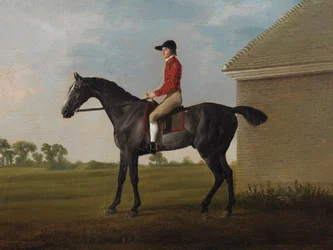 Gimcrack, med John Pratt uppe, på Newmarket Heath, 1795