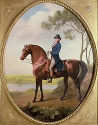 Warren Hastings på sin arabiska häst