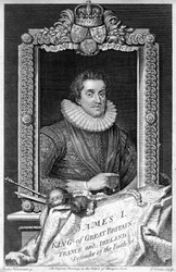 James I av England, 1600-talet.