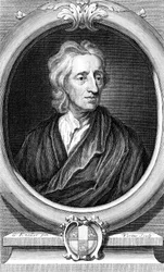 John Locke, engelsk filosof, c1713