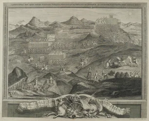 The Battle Array of Carberry Hill nära Edinburgh 1567, c.1738