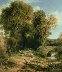 Pastoral scen, 1865