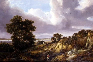 Kalkugnen nära Gravesend