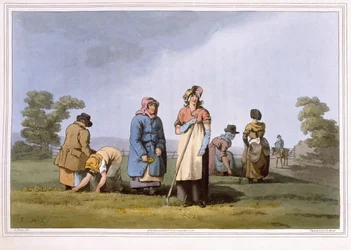 Lowkers, graverad av Robert Havell den äldre, publicerad 1814 av Robinson and Son, Leeds
