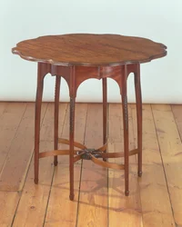 Enstaka bord, tillverkat för Morris & Co., ca 1885 (mahogny)