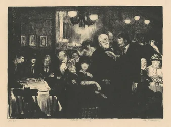 Konstnärs afton, 1916.