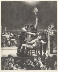 Between Rounds, liten, andra sten, 1923.