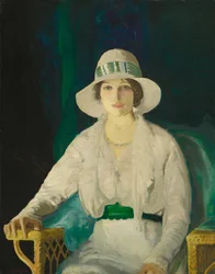 Florence Sittenham Davey Mrs. Randall Davey, 1914.