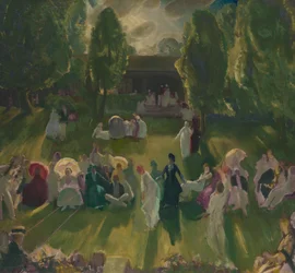 Tennis i Newport, 1919