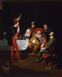 Falstaff enacting Henry IV, c.1834