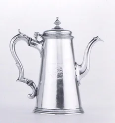Kaffekanna (silver) (se 204789)
