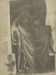 Basso Relievo - of Wingless Victory - hittades nyligen, 1848.