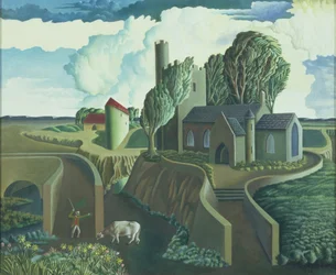 A Hilltop Church, 1930-talet