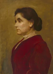 Jane Addams (1860-1935), ca 1906 (olja på duk)