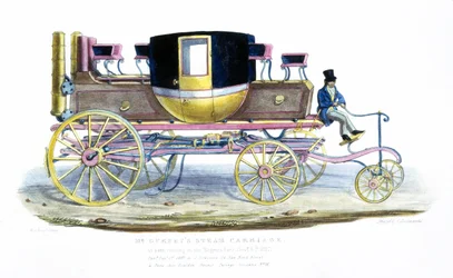 Mr. Gurneys ångvagn som sett springa i Regents Park, 6 november 1827