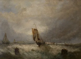 Havsbild, ca 1840