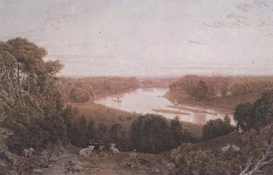 Utsikt från Richmond Hill, Surrey