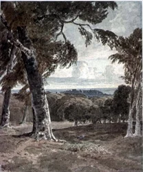 Windsor Park, med slottet i fjärran