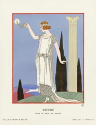 Psyke, från "Gazette du Bon Ton" (tryck)