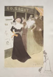 Sagots galleri, 1898.
