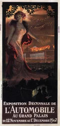 Decennial bilutställning på Grand Palais, 1907