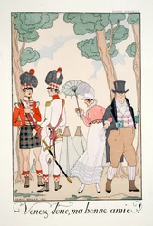 Kom, min gode vän!, från "Falbalas and Fanfreluches, Almanac of Present, Past and Future Modes"