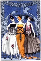 de tre nåderna, ca. 1920 (gravyr)
