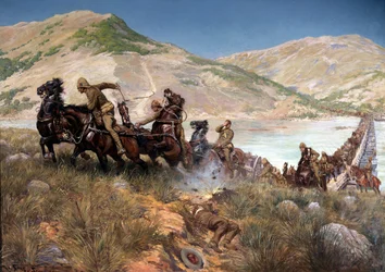 Bullers sista korsning av Tugela, februari 1900