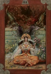 Sarah Bernhardt i rollen som Izeyl
