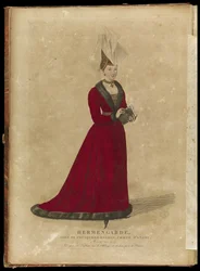 Ermengarde av Anjou, hertiginna av Aquitaine och Bretagne, sent 1700-tal.