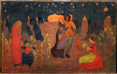 Livets olika åldrar (olja på duk)