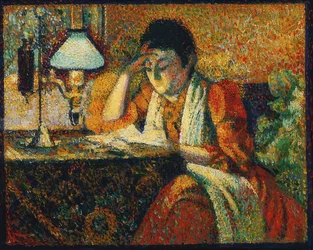 Die Lesende (Läsaren). Um 1888