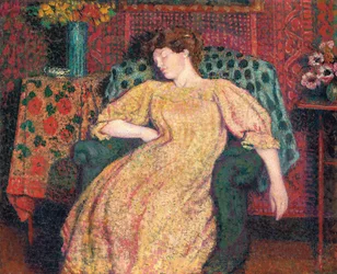 Sova, eller Siestan, ca 1906
