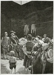 La Morgue - illustration från Han d