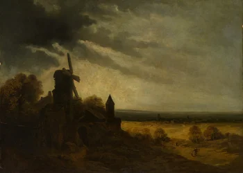The Mill of Montmartre, troligen ca. 1820.