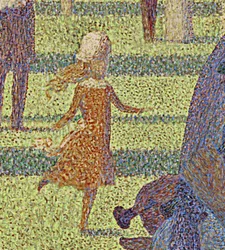 En söndag på La Grande Jatte, 1884-86